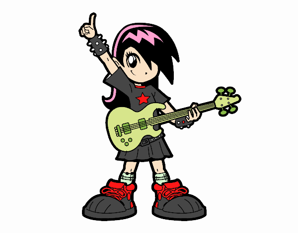 Niña rockera