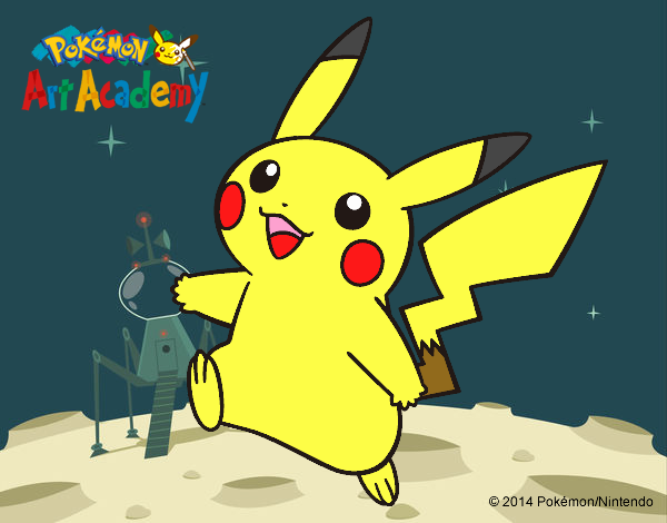 Pikachu en Pokémon Art Academy