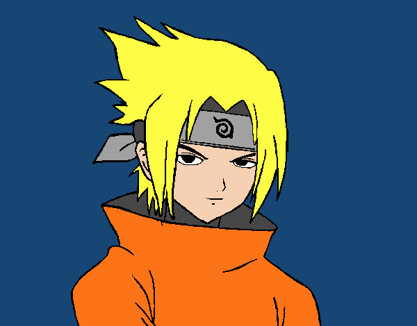 Sasuke enfadado