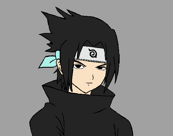 Sasuke enfadado