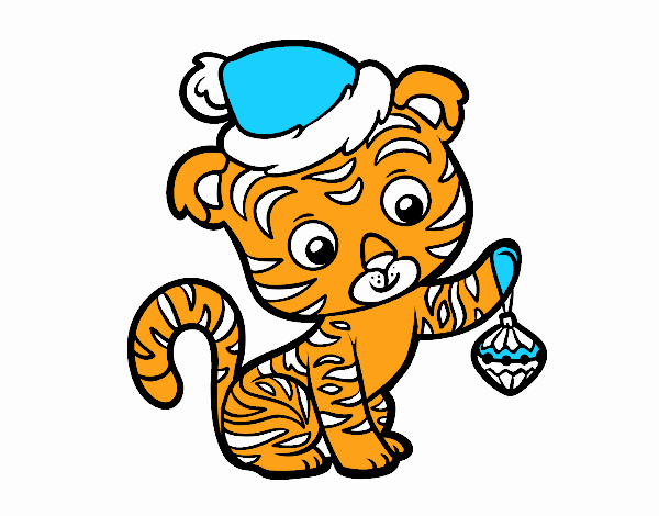 Tigre navideño