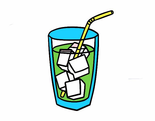 Un vaso de refresco