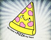 You have a pizza my heart