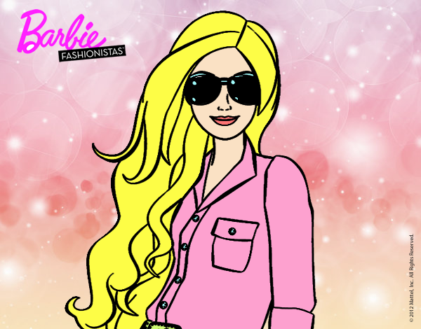 Barbie con gafas de sol