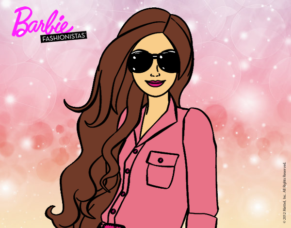 Barbie con gafas de sol