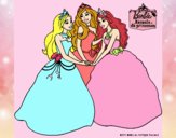 Barbie y sus amigas princesas