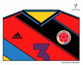 Camiseta del mundial de fútbol 2014 de Colombia