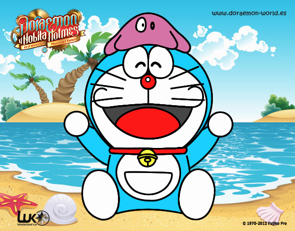 Doraemon feliz