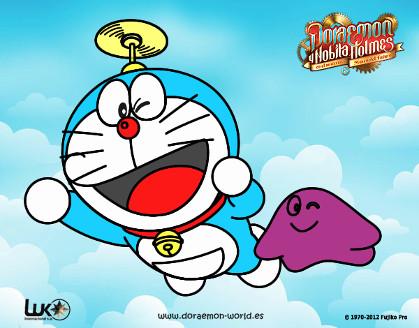 Doraemon volando