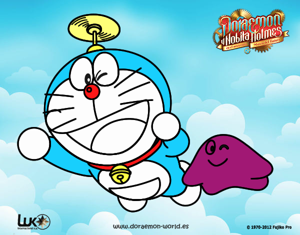 Doraemon volando