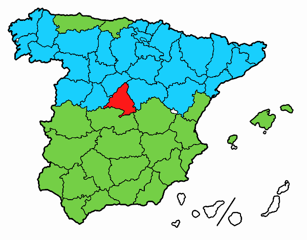 Reparto cuentas España