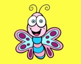 Mariposa sonriente