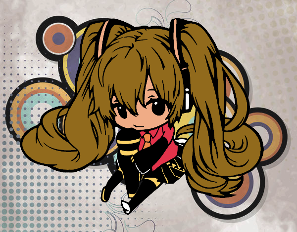 Miku Chibi vocaloid