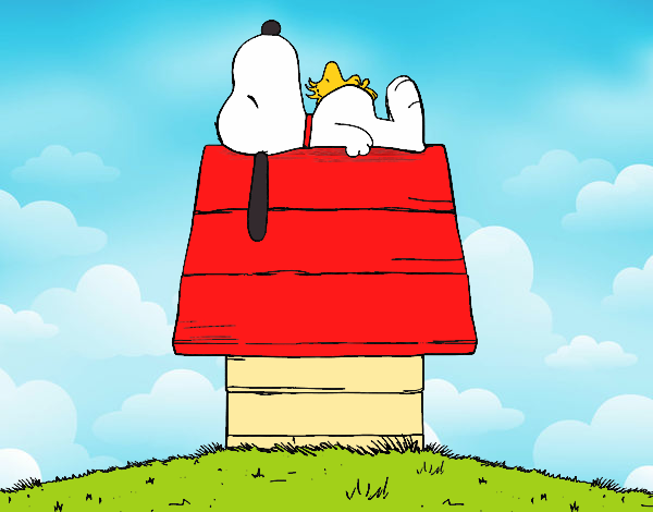 Snoopy durmiendo