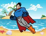 Superman volando