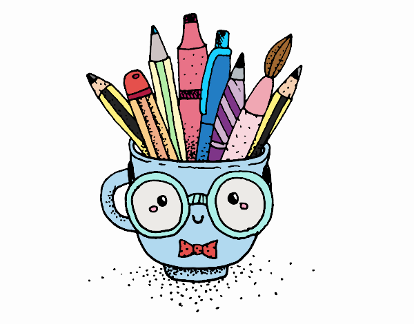 Dibujo de Taza animada con lápices pintado por en  el día  15-11-22 a las 11:47:16. Imprime, pinta o colorea tus propios dibujos!