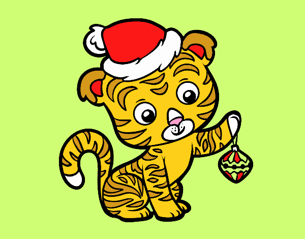 Tigre navideño