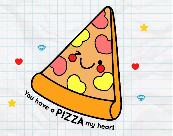 You have a pizza my heart