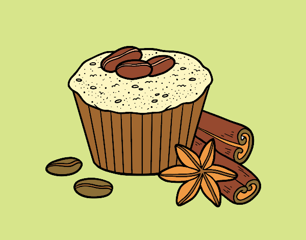 Cupcake de café