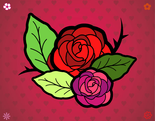 la rosa roja