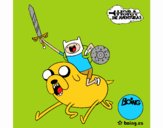 Jake y Finn al ataque