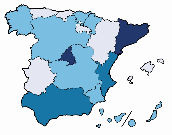 Las Comunidades Autónomas de España