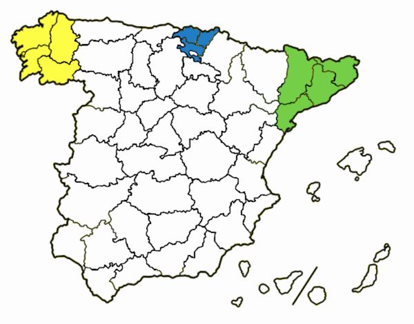 Las provincias de España