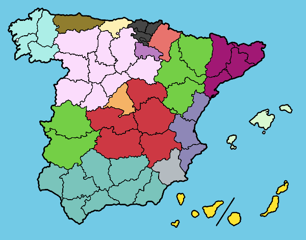 Las provincias de España