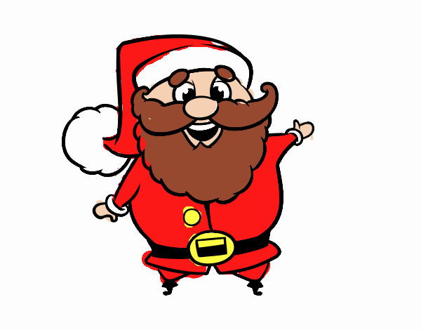 Santa claus gracioso