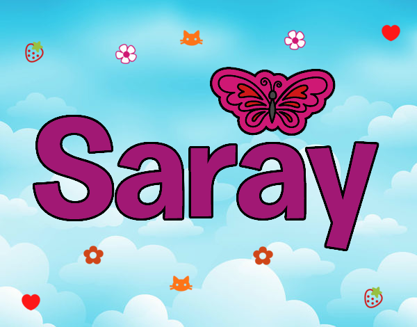 mi nombre es saray