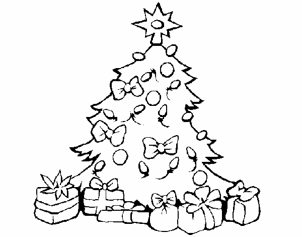 Dibujo de Árbol de navidad pintado por en  el día 03-12-22 a las  22:17:16. Imprime, pinta o colorea tus propios dibujos!