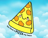 You have a pizza my heart