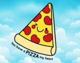 You have a pizza my heart