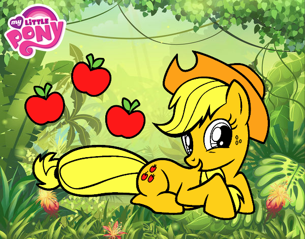 Applejack y sus manzanas