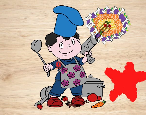 Niño cocinero