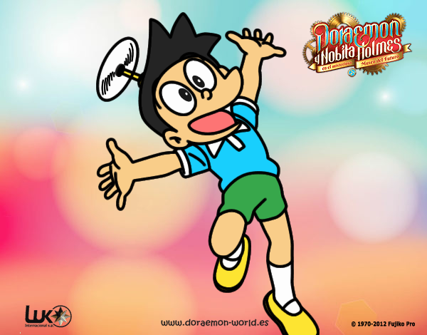 Suneo volando