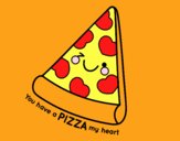 You have a pizza my heart