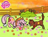 Applejack y Winona