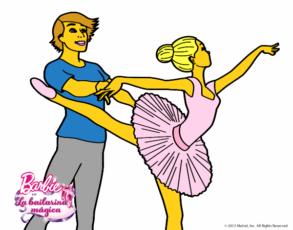 Barbie bailando ballet