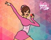 Barbie en postura de ballet