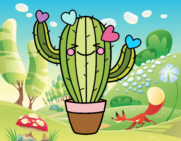 Cactus corazón