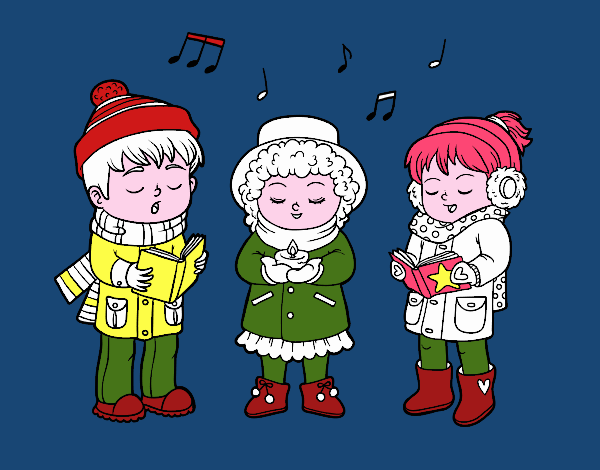 Cantantes navideños