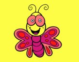 Mariposa sonriente