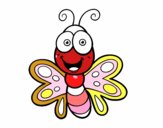 Mariposa sonriente