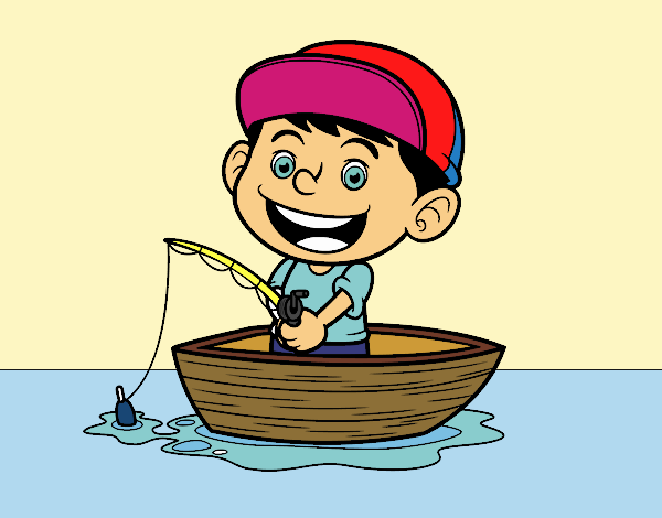 Niño pescando