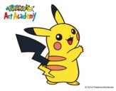 Pikachu de espaldas