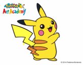 Pikachu de espaldas