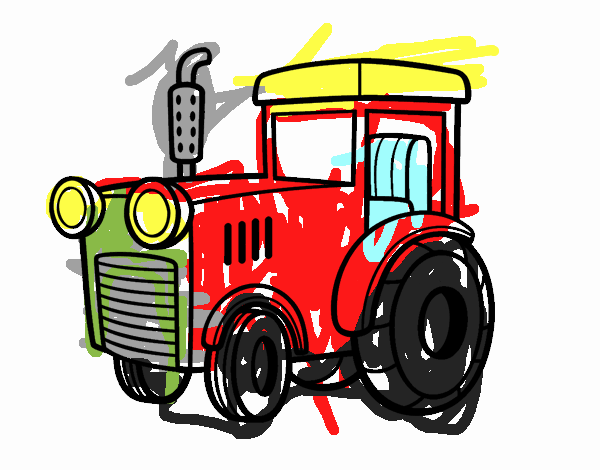 Un tractor