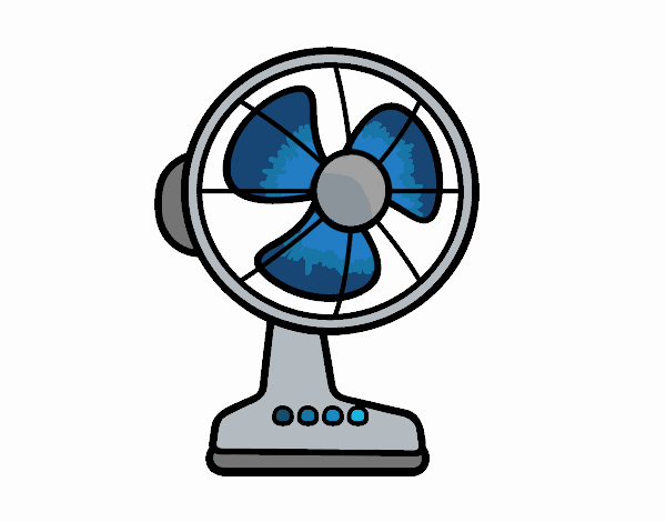 LOVELY BLUE FAN