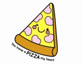 You have a pizza my heart